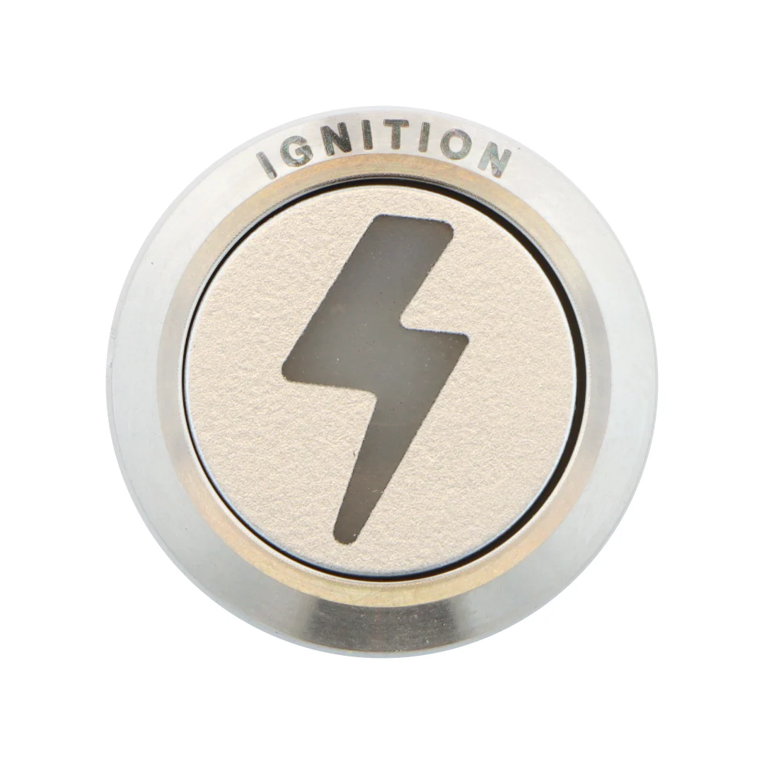 Stainless Steel 24mm Diameter Illuminated Push Button Switches With 12v RGB Illumination - Image 21