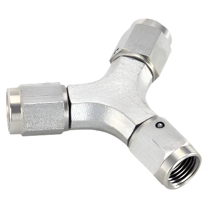 Stainless Steel 3/8" UNF Swivel 'Y' Brake Union