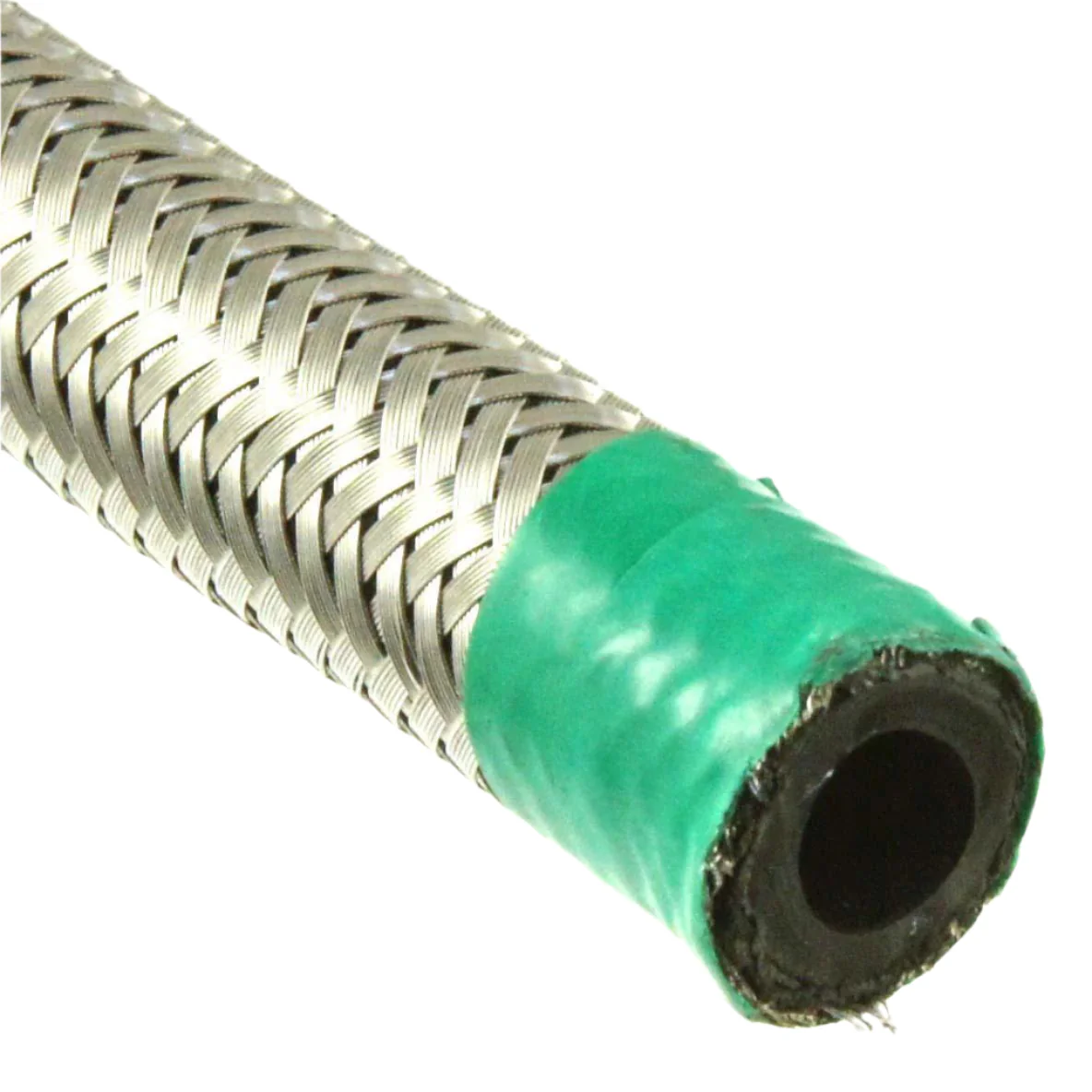 Stainless Steel Braided Fuel Hose 8mm Per Metre
