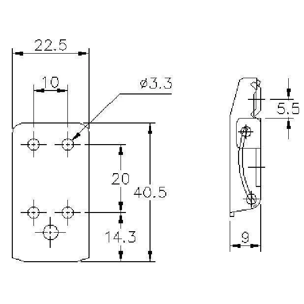 Stainless Steel Hidden Retainer Mini Over Centre Fasteners - Image 4
