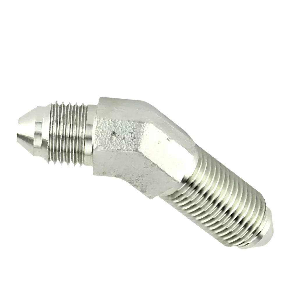 Stainless Steel M10 Bulkhead 45° Brake Union
