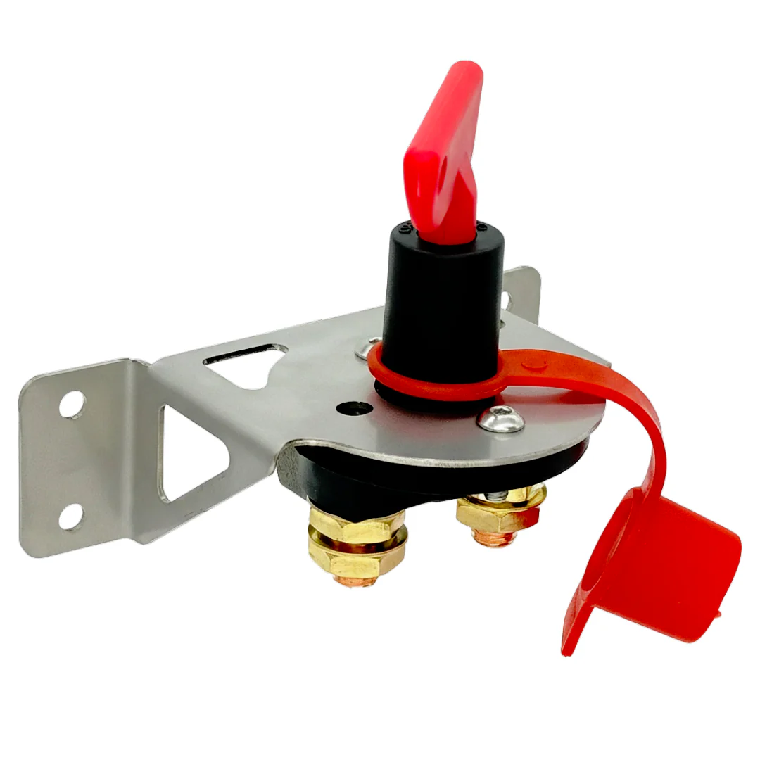 Stainless Steel Mounting Bracket for Battery Isolator Cut-Off Switches
