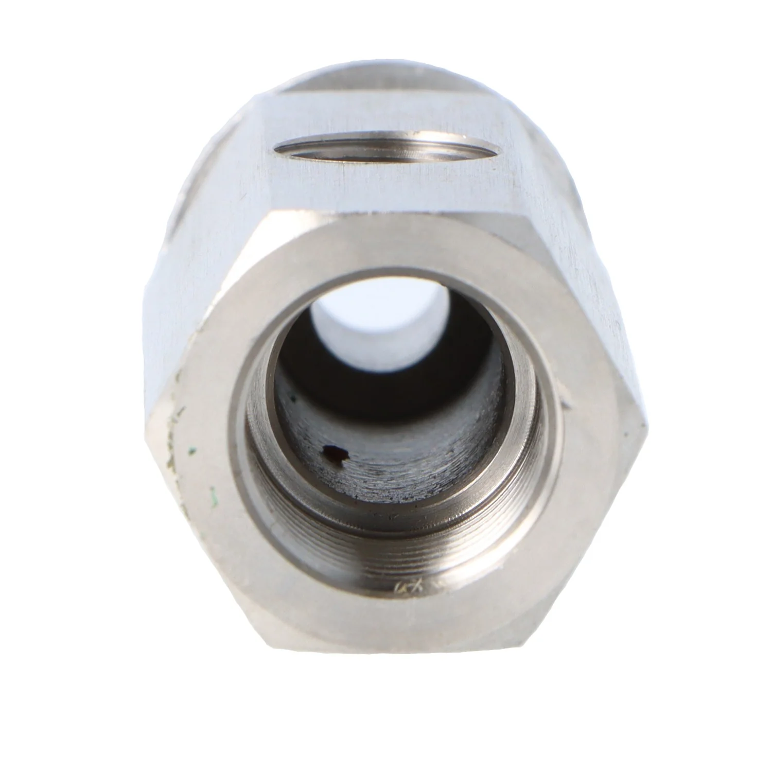 Stainless Steel Oil Pressure T Piece M14 x 1.5 Male and Female 1/8" NPT  in the side - Image 4