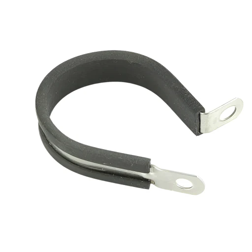 Single Stainless Steel Rubber Lined P-Clip - 7 Sizes - Image 6