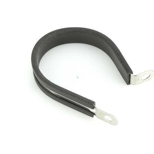 Single Stainless Steel Rubber Lined P-Clip - 7 Sizes - Image 8