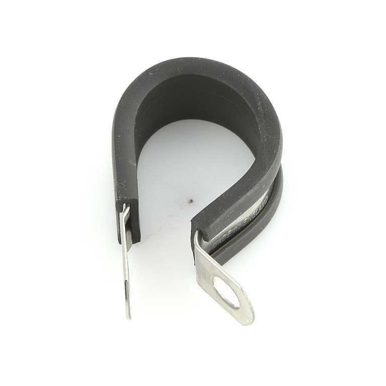 Stainless Steel Rubber Lined P-Clips Pack of 5 - 8 Sizes - Image 9