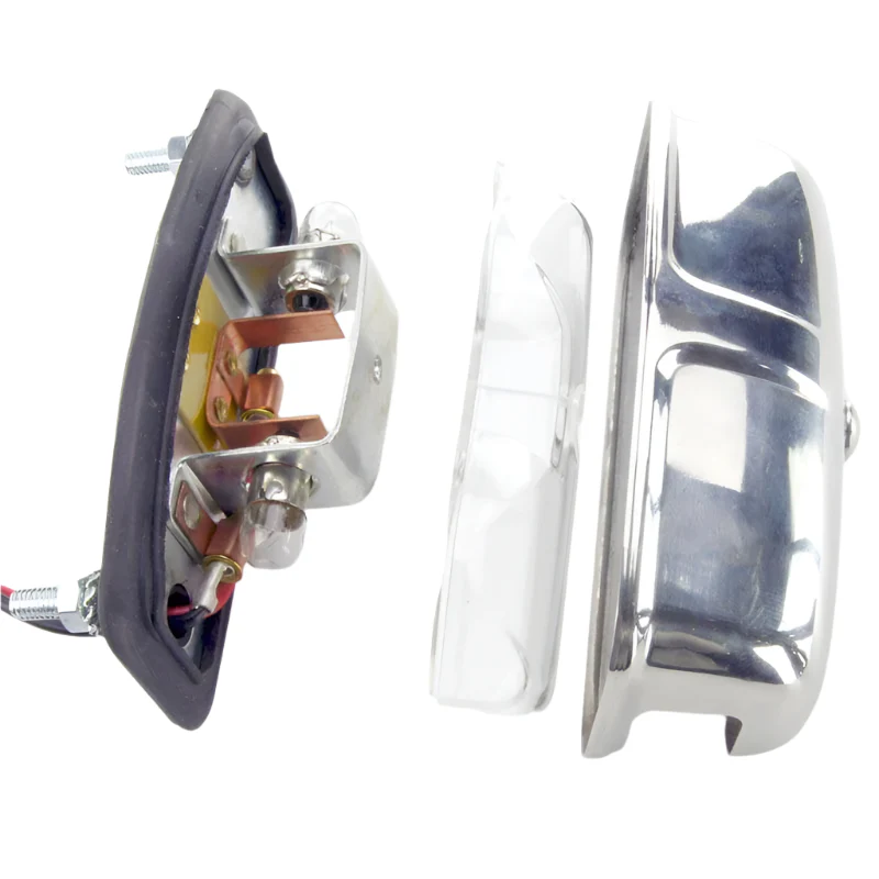 Stainless Steel Rear Number Plate Lamp 110mm - Image 4
