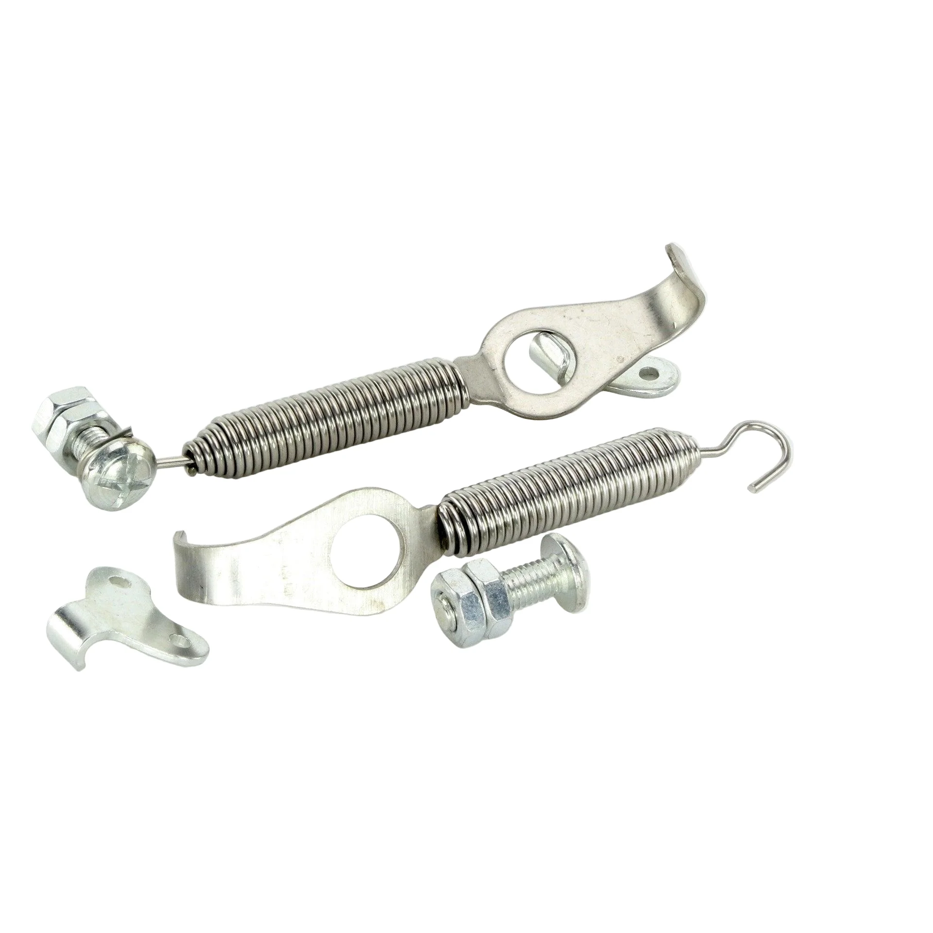 Stainless Steel Spring Bonnet Hook Kit 128mm Pair - Image 3