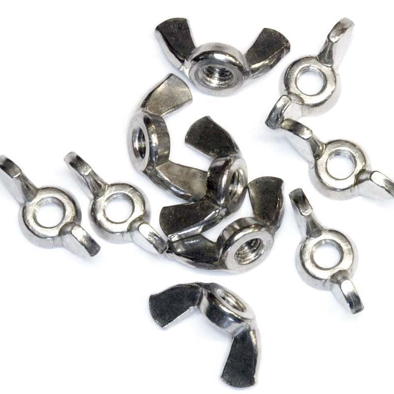 Stainless Wing Nuts Pack Of 10 - Various Sizes - Image 3