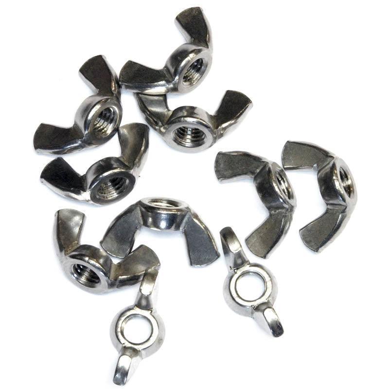 Stainless Wing Nuts Pack Of 10 - Various Sizes - Image 4