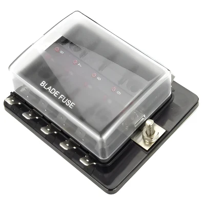 Standard Blade Fuse Box With LED Indicators 4 - 6 - 10 Way - Image 3