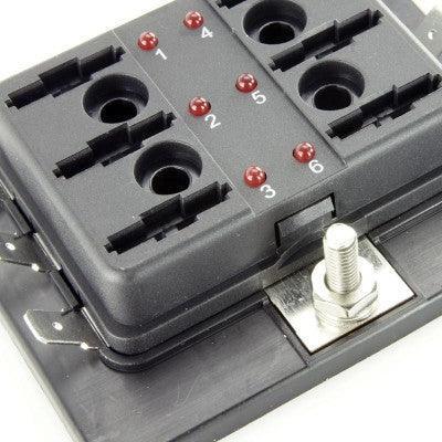 Standard Blade Fuse Box With LED Indicators 4 - 6 - 10 Way - Image 8
