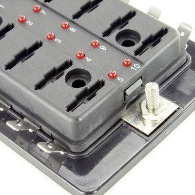 Standard Blade Fuse Box With LED Indicators 4 - 6 - 10 Way - Image 9