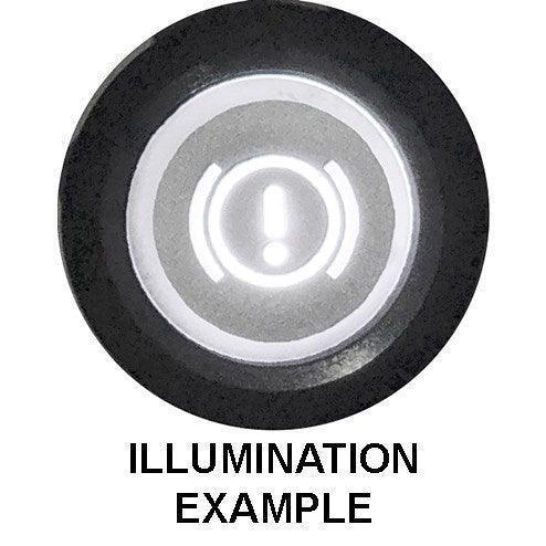 Start Switch Illuminated Black Bezel - Image 7