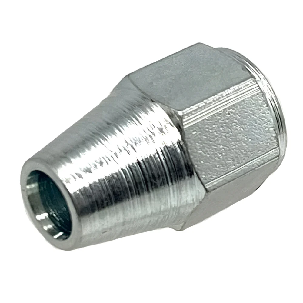 Steel 7/16 UNF Female Brake Union for 1/4" (6mm) Pipe