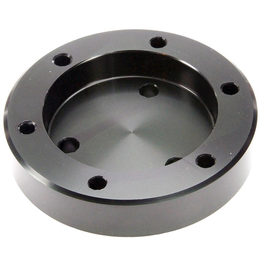 Steering Wheel Adapter Plate Black 85mm