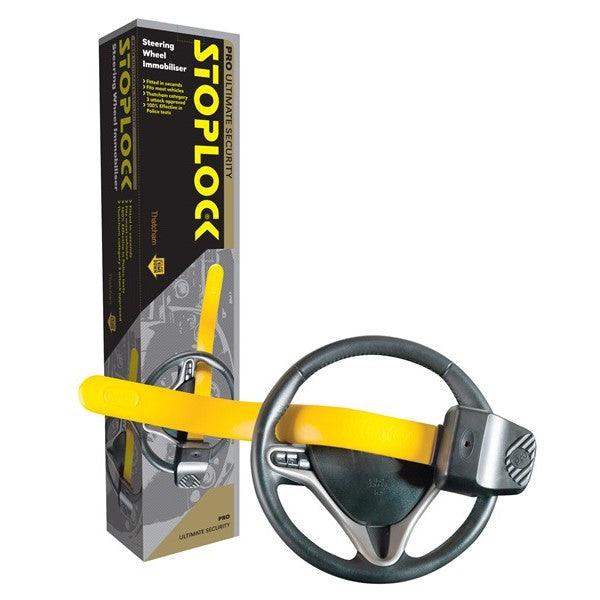 Stoplock Professional Steering Wheel Lock - High Security Anti-Theft Device