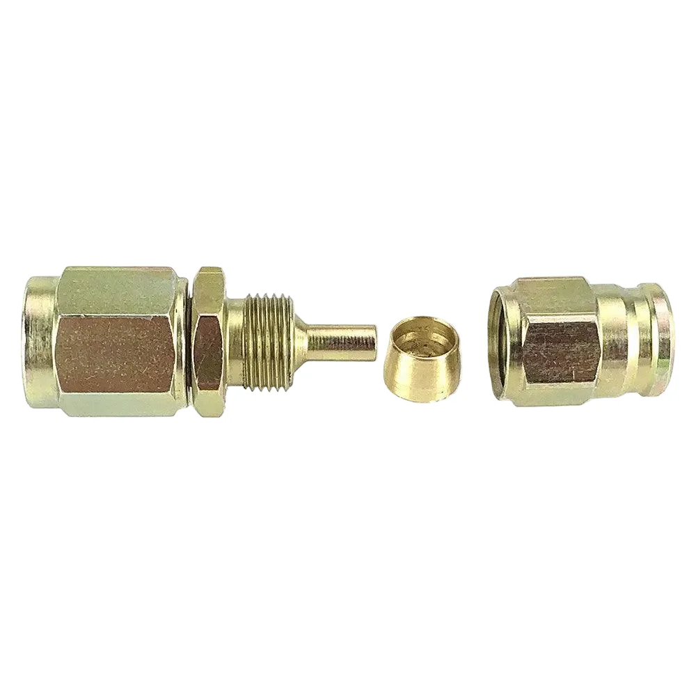 Straight Swivel Female Convex Seat 3/8" UNF - Image 2