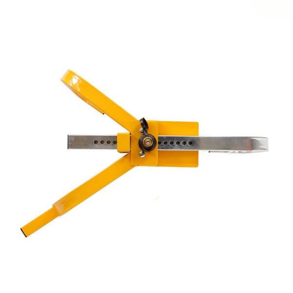 Streetwize SWWL3 Heavy Duty Wheel Clamp for Cars, Caravans & Vans (13"-15")