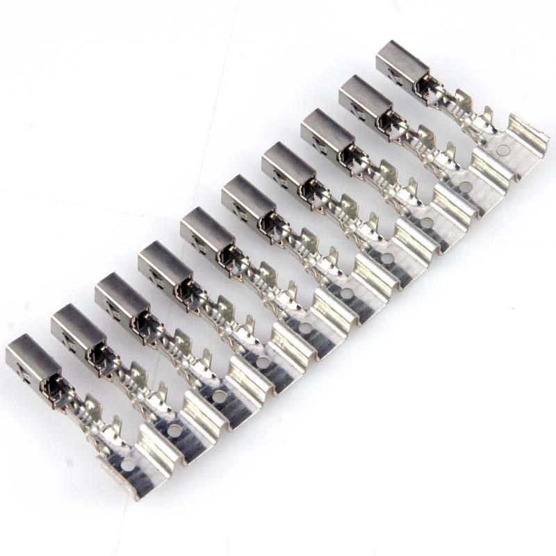 Strip of 10 Female Terminal For Mini Fuse Module - Image 2