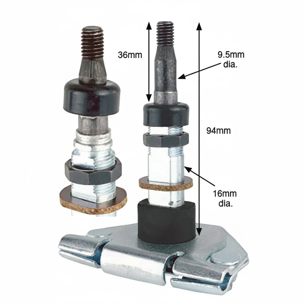 Tall Taper-Mount Spindle Wiper Wheelbox - Image 3