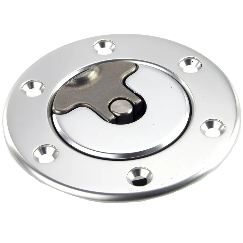 79mm Tank Mounting Non-Locking Aero Fuel Cap Assembly Satin