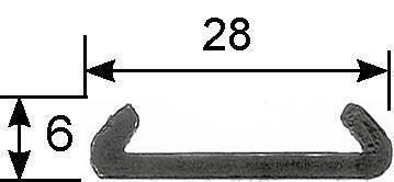 Tank Strap Rubber Per Metre - Image 2