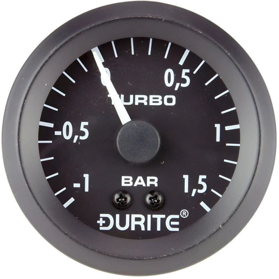 Turbo Boost Gauge 57mm Black - Image 5