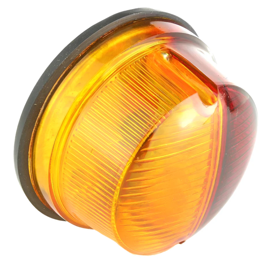 Twin Lamps (Tail/Indicator) Amber/Red 80mm Pair - Image 2