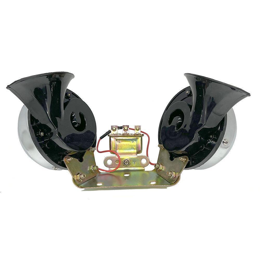Twin Tone Electric Horns Chrome - Image 3