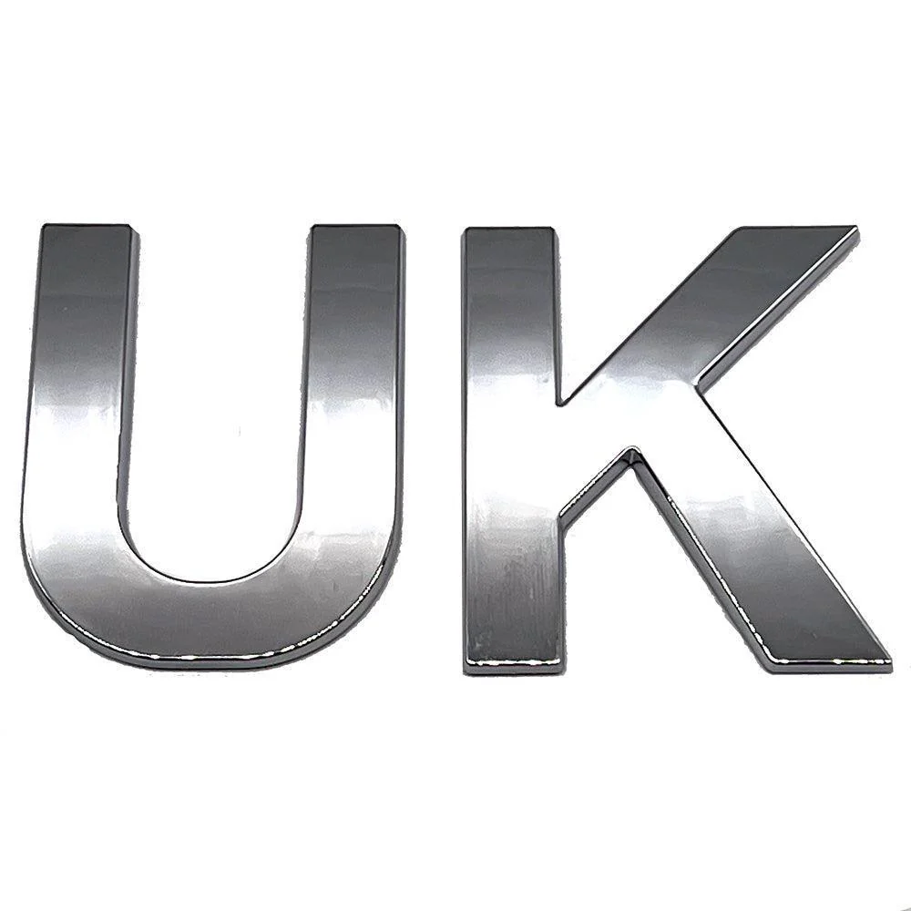 UK Chrome Emblem
