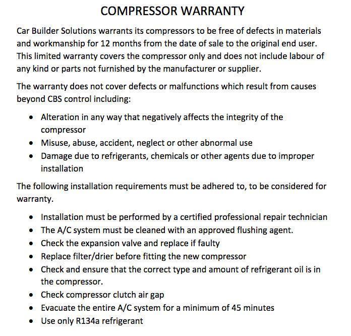 Universal Air Conditioning Compressor 'Poly V' Drive belt and side unions - Image 3