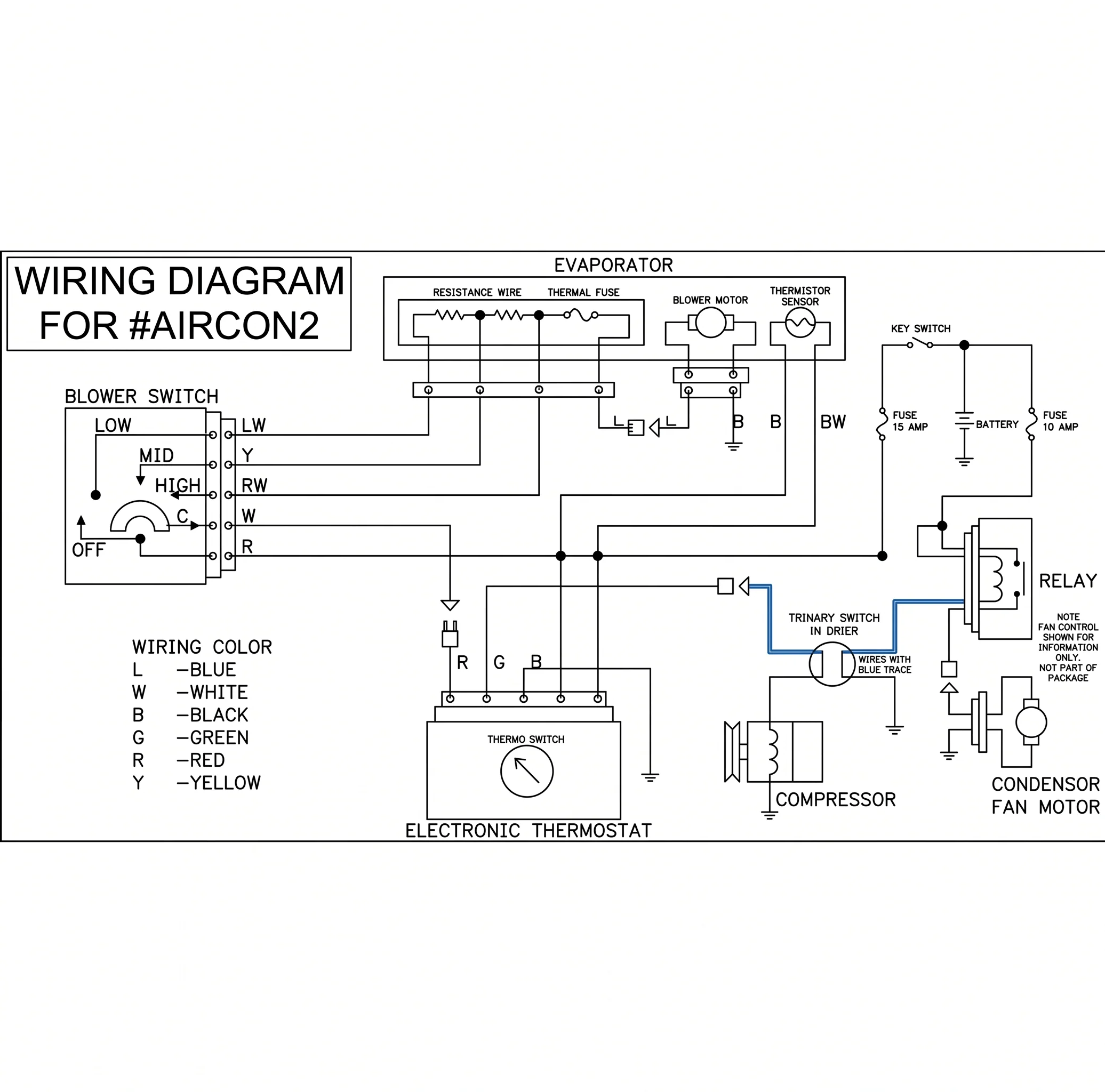 Universal Air Conditioning Unit 360mm - Image 6