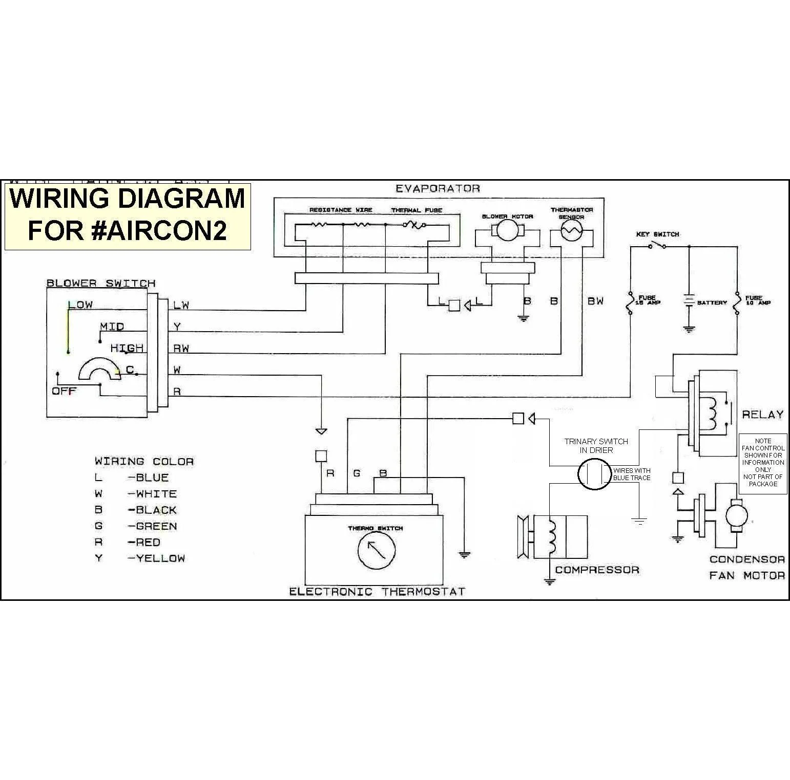 Universal Air Conditioning Unit With Built-in controls - Image 7