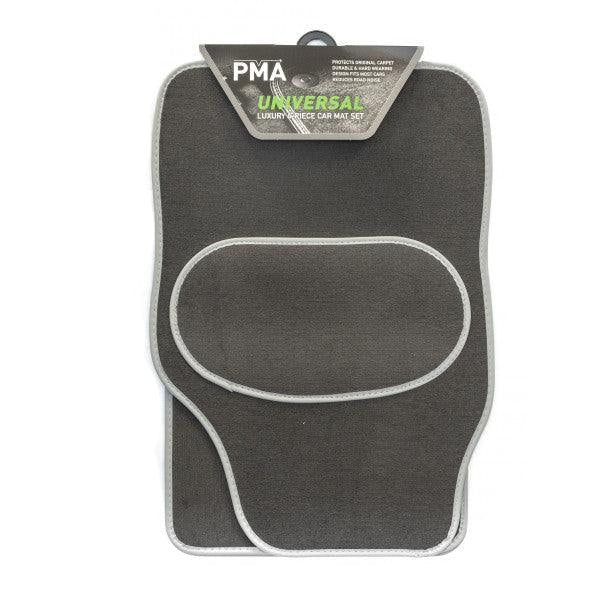 Universal Luxury Car Mat Set - 4 Piece with Heel Pad and Binding Options - Image 3