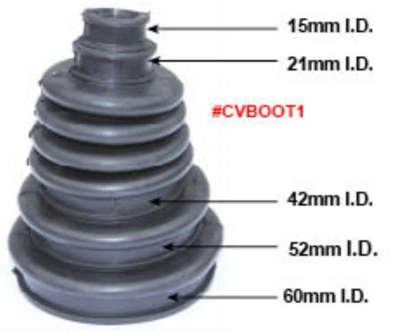 Universal Stretch-Over Cv Joint Boot 12mm To 65mm Black - Image 2