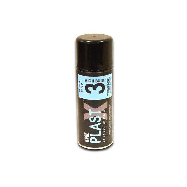 U-Pol Plastic Primer Filler - Grey - 400ml Aerosol