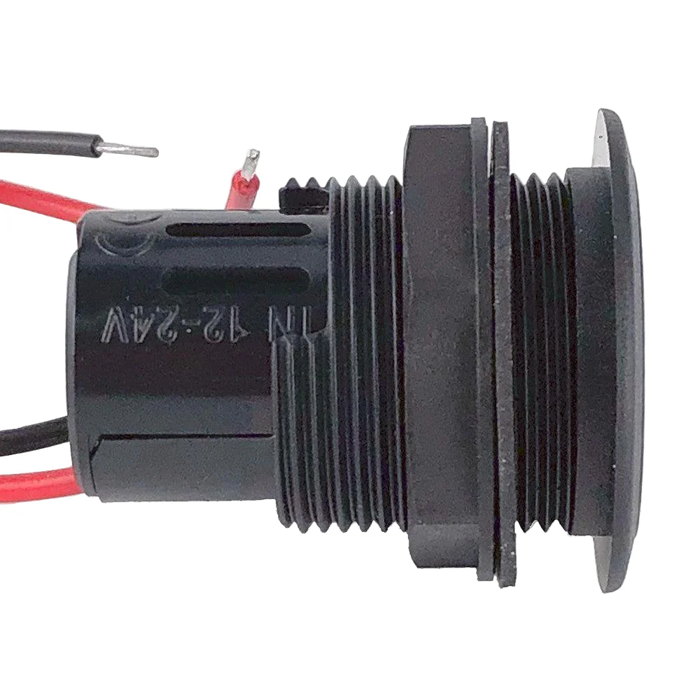 USB Charger Socket Black - Image 2