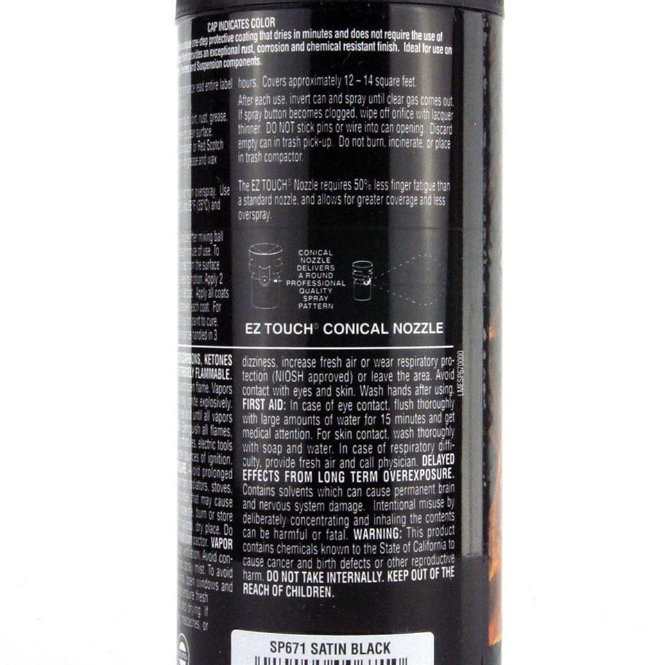 VHT Epoxy BLACK Chassis And Rollbar Paint Aerosol - Image 2