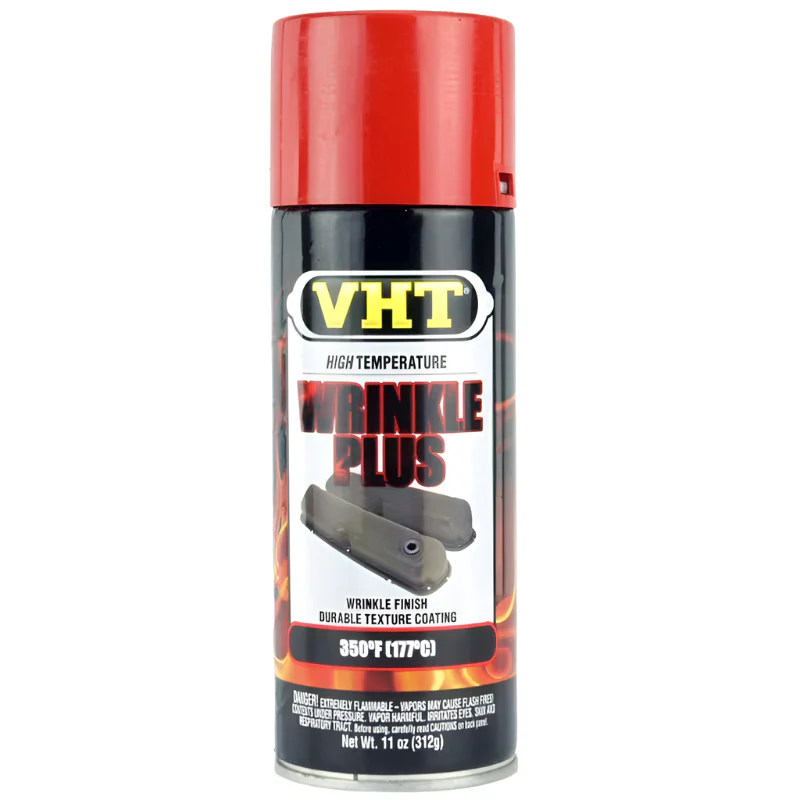 VHT Wrinkle Finish Paint Aerosol (3 COLOURS) Red / Black / Grey - Image 2