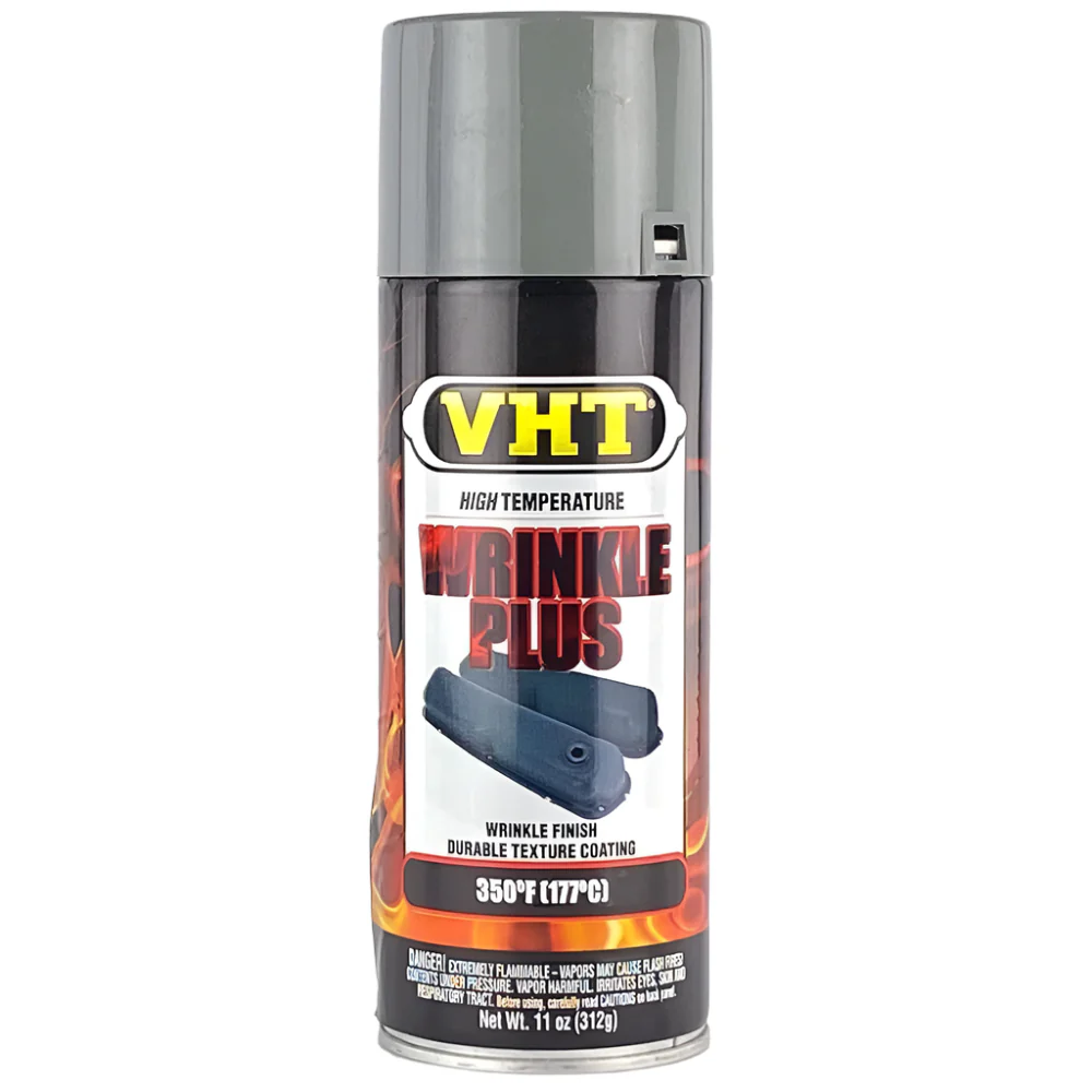 VHT Wrinkle Finish Paint Aerosol (3 COLOURS) Red / Black / Grey - Image 3