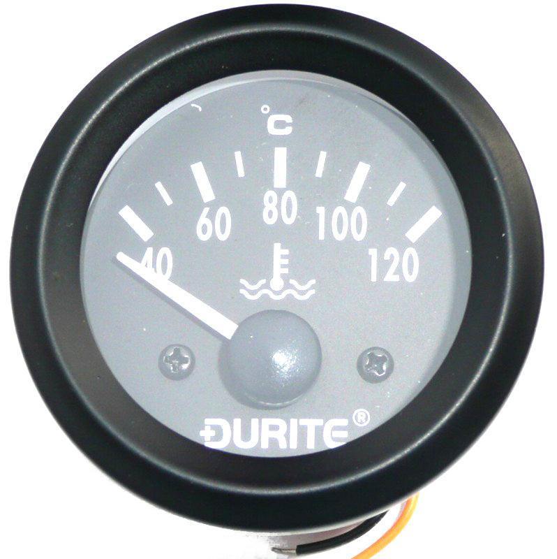Water Temperature Gauge 57mm Black - Image 5