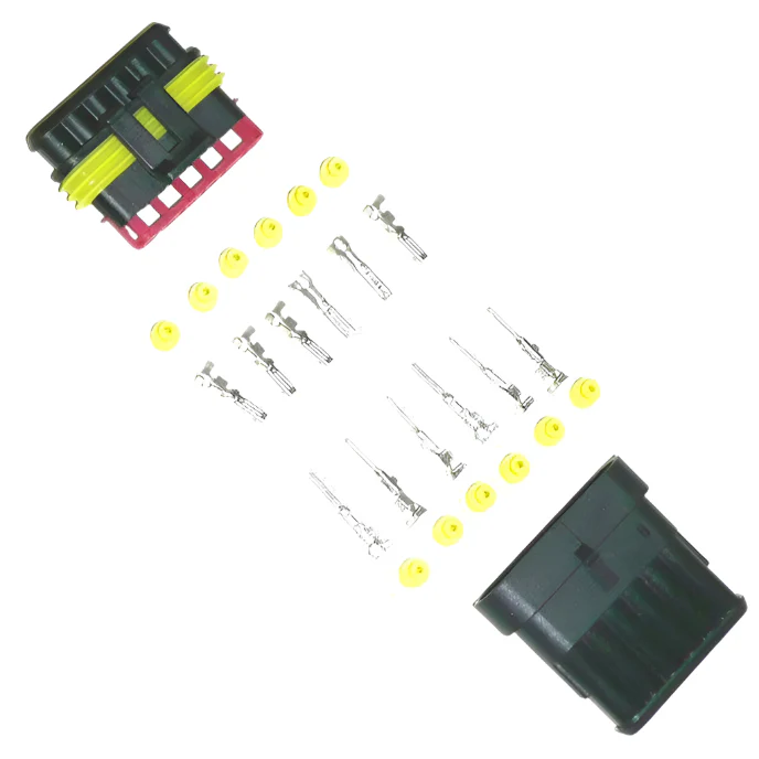 Waterproof Multipin Wiring Connector 6 Way