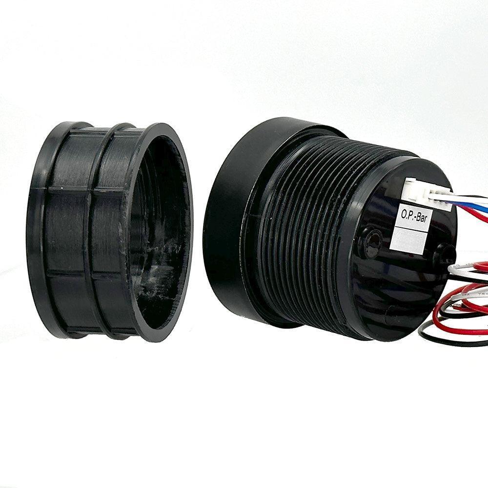 Waterproof Pressure Gauge 62mm Black - Image 4