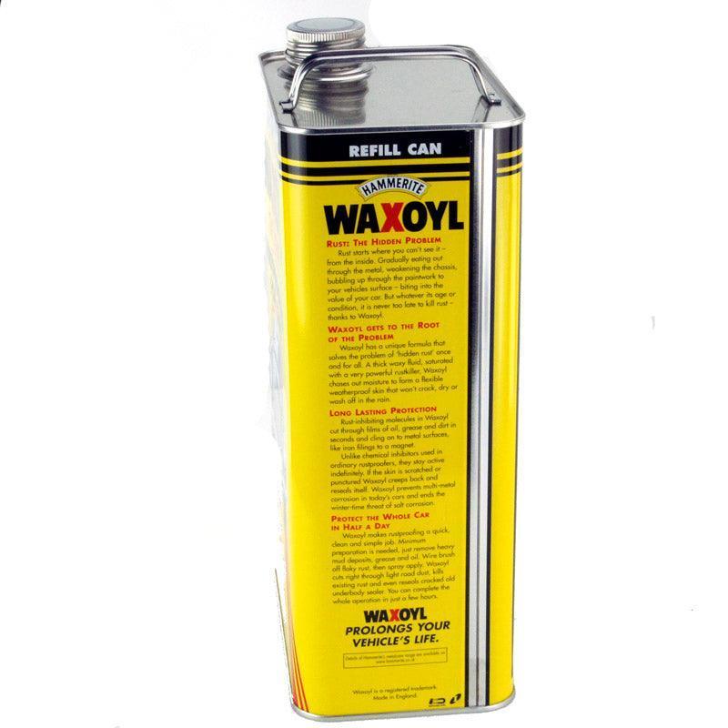 Hammerite Waxoyl Rustproofer 5 Litre Black - Image 4