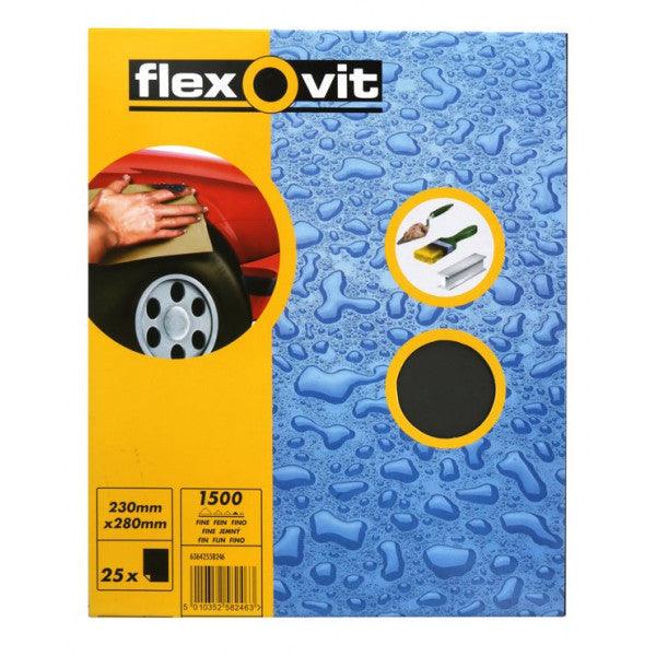 Wet & Dry Abrasive Paper and Sandpaper Sheets (Pack of 25) - Image 3