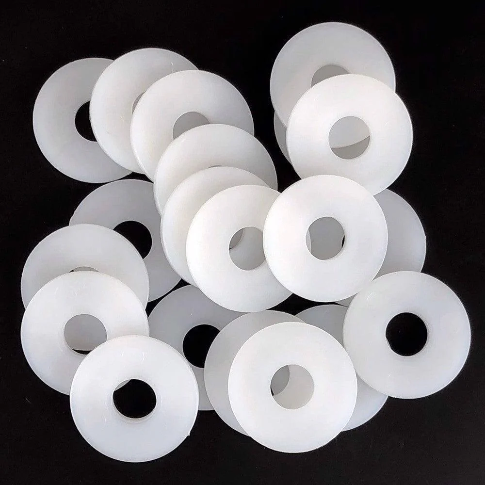 White Nylon Washers Pack Of 20 - Various Sizes - Image 3