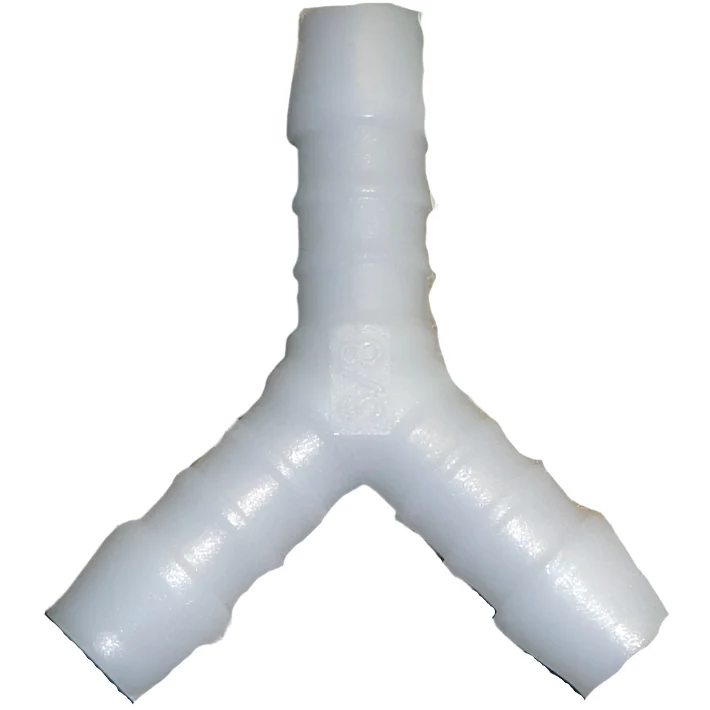 White Nylon Y Joiner 10mm