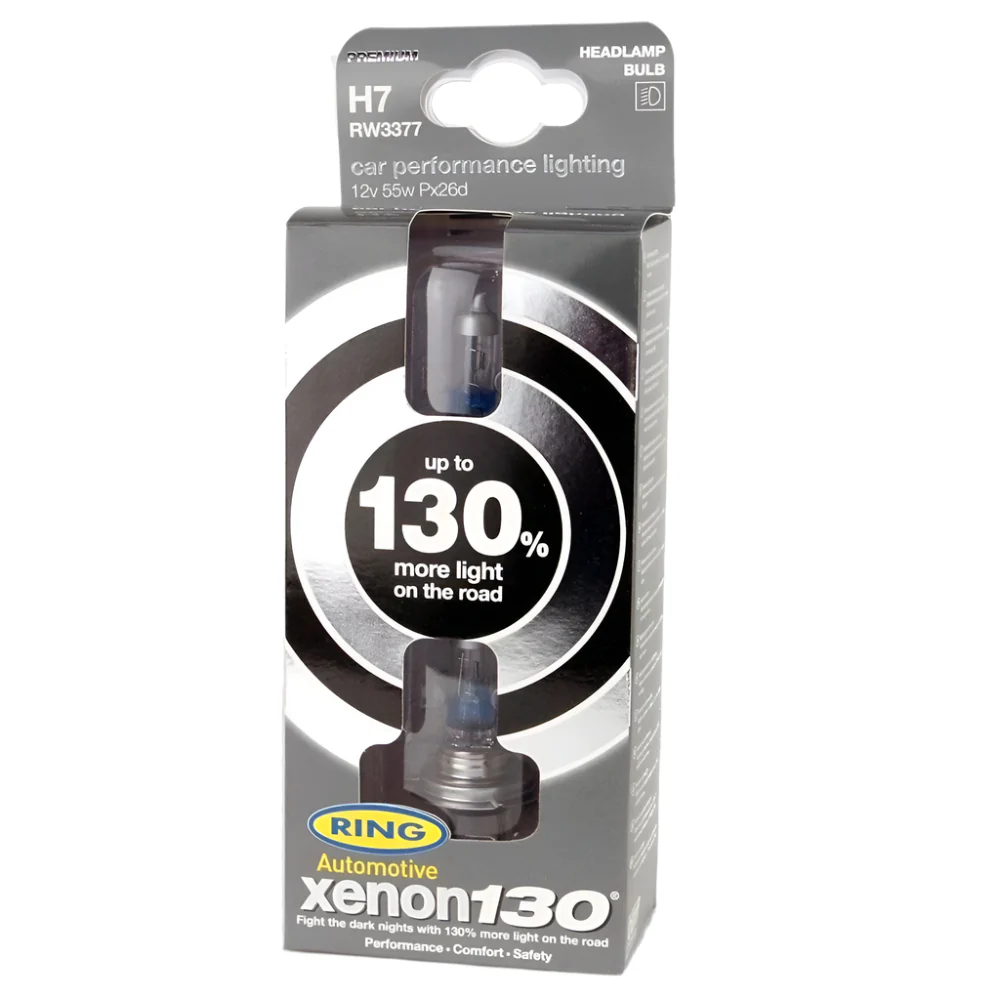 XENON Ring 130% Brighter H7 55W Bulbs - Image 2
