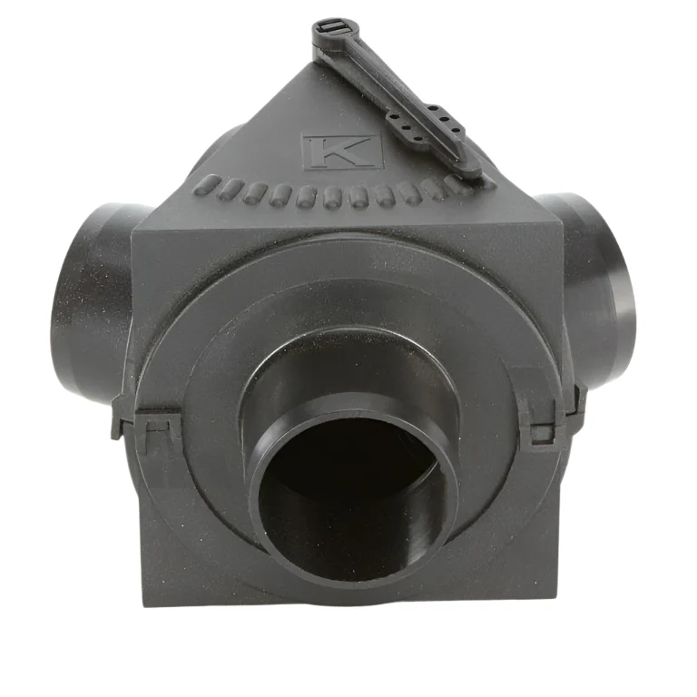 Y Splitter Vent With Butterfly 3 x 39mm Outlets